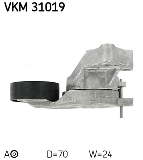 Belt Tensioner, V-ribbed belt - VKM 31019 SKF
