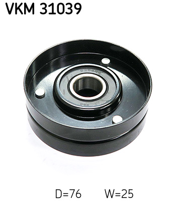 Deflection/Guide Pulley, V-ribbed belt - VKM 31039 SKF