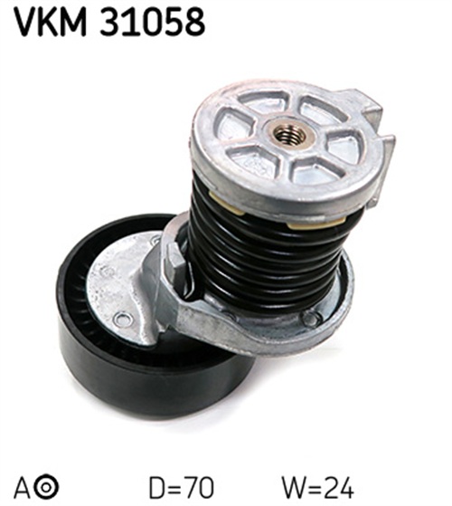 Belt Tensioner, V-ribbed belt - VKM 31058 SKF