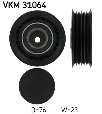 Belt Tensioner, V-ribbed belt - VKM 31064 SKF