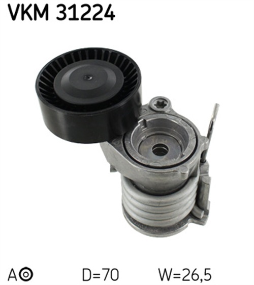 Belt Tensioner, V-ribbed belt - VKM 31224 SKF
