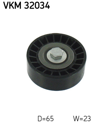 Deflection/Guide Pulley, V-ribbed belt - VKM 32034 SKF