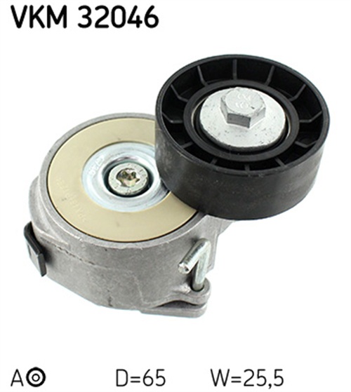 Belt Tensioner, V-ribbed belt - VKM 32046 SKF