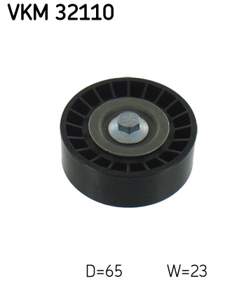 Deflection/Guide Pulley, V-ribbed belt - VKM 32110 SKF