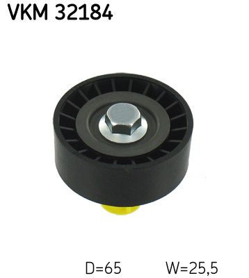 Deflection/Guide Pulley, V-ribbed belt - VKM 32184 SKF