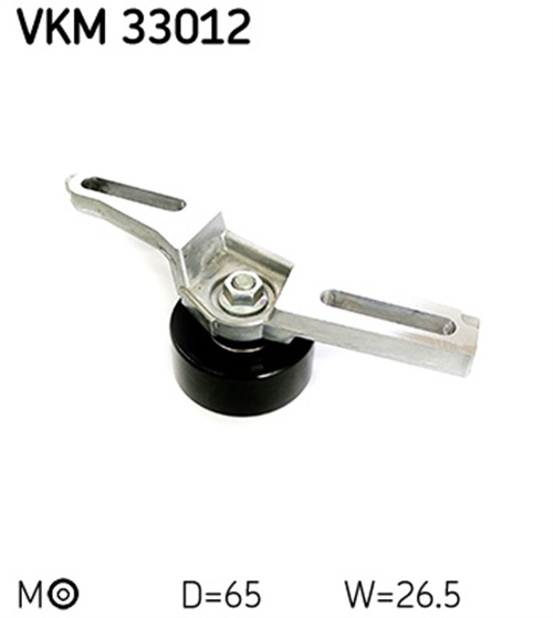 Belt Tensioner, V-ribbed belt - VKM 33012 SKF