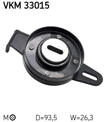 Deflection/Guide Pulley, V-ribbed belt - VKM 33015 SKF