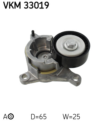 Belt Tensioner, V-ribbed belt - VKM 33019 SKF