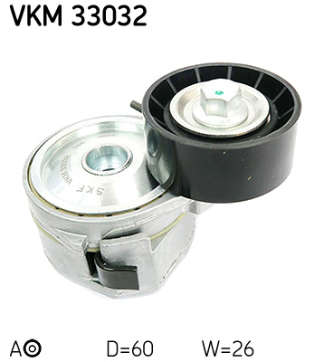 Belt Tensioner, V-ribbed belt - VKM 33032 SKF