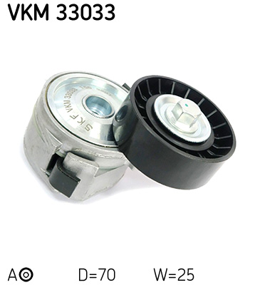Belt Tensioner, V-ribbed belt - VKM 33033 SKF