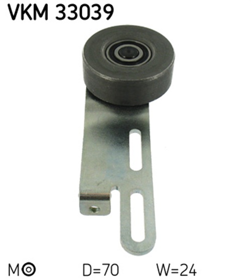 Belt Tensioner, V-ribbed belt - VKM 33039 SKF
