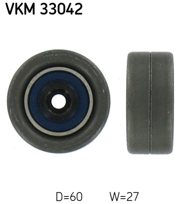 Belt Tensioner, V-ribbed belt - VKM 33042 SKF