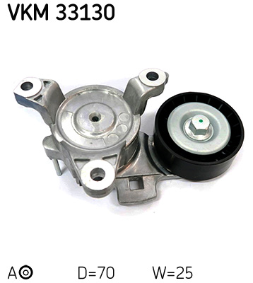 Belt Tensioner, V-ribbed belt - VKM 33130 SKF