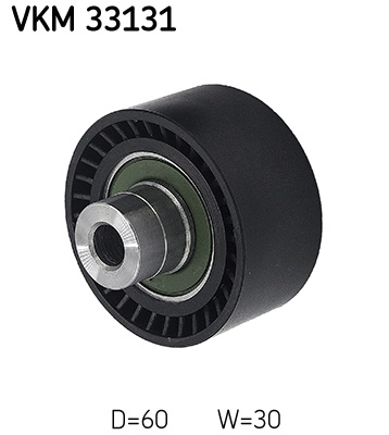 Deflection/Guide Pulley, V-ribbed belt - VKM 33131 SKF