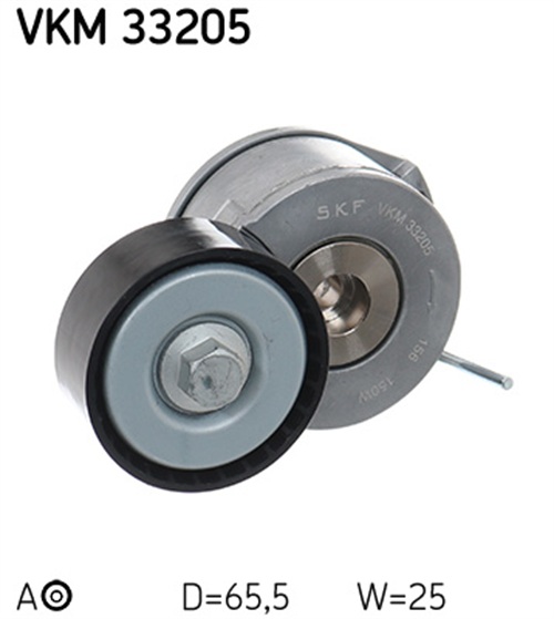 Belt Tensioner, V-ribbed belt - VKM 33205 SKF