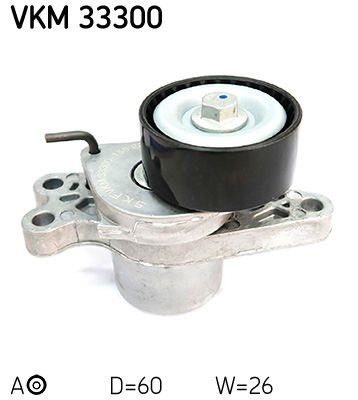 Belt Tensioner, V-ribbed belt - VKM 33300 SKF