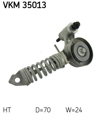 Belt Tensioner, V-ribbed belt - VKM 35013 SKF