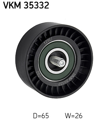 Deflection/Guide Pulley, V-ribbed belt - VKM 35332 SKF
