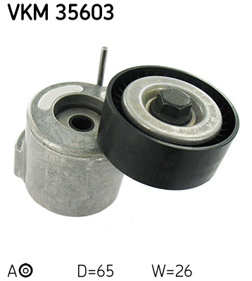 Belt Tensioner, V-ribbed belt - VKM 35603 SKF