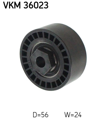 Belt Tensioner, V-ribbed belt - VKM 36023 SKF