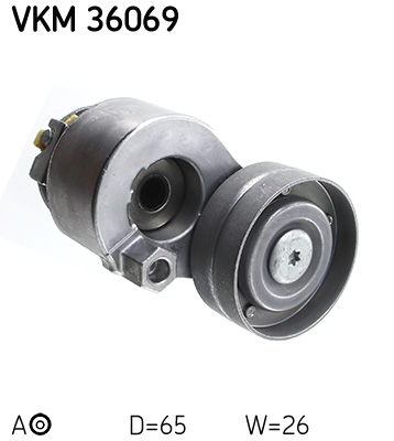 Belt Tensioner, V-ribbed belt - VKM 36069 SKF
