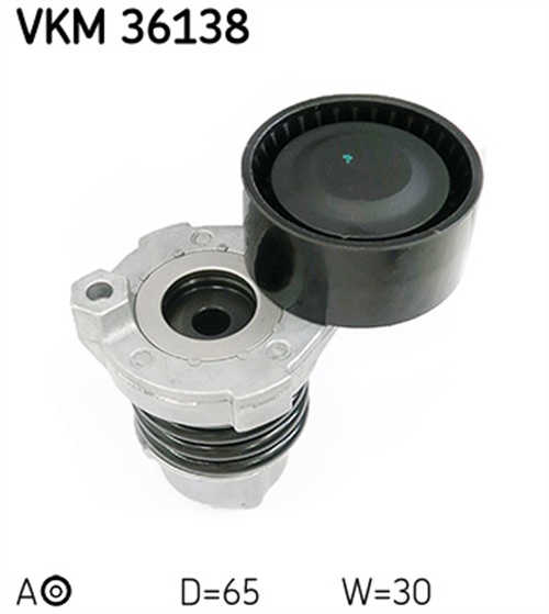 Belt Tensioner, V-ribbed belt - VKM 36138 SKF