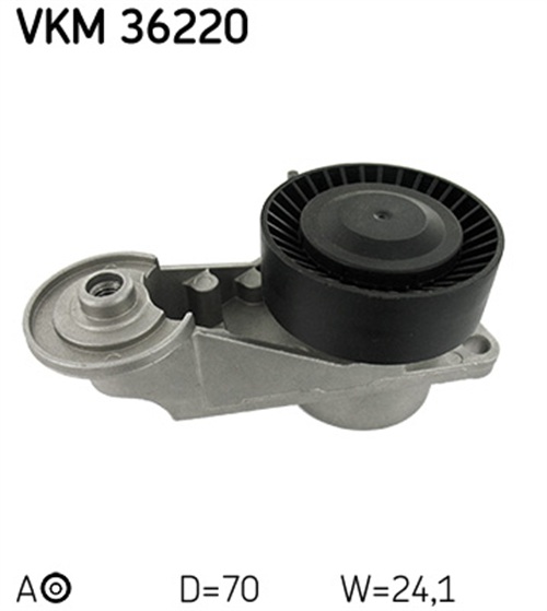 Belt Tensioner, V-ribbed belt - VKM 36220 SKF