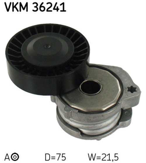 Belt Tensioner, V-ribbed belt - VKM 36241 SKF