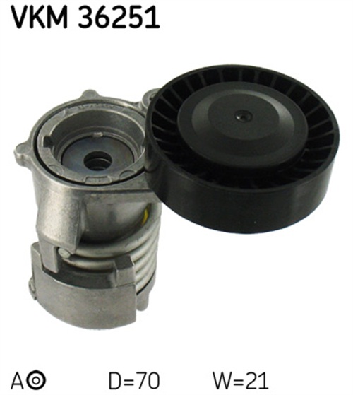 Belt Tensioner, V-ribbed belt - VKM 36251 SKF