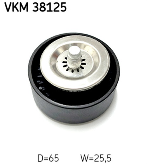 Deflection/Guide Pulley, V-ribbed belt - VKM 38125 SKF