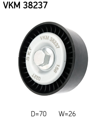 Deflection/Guide Pulley, V-ribbed belt - VKM 38237 SKF