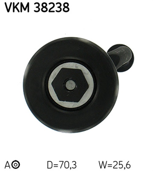 Belt Tensioner, V-ribbed belt - VKM 38238 SKF