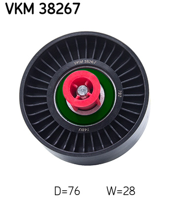 Galoppino/Guidacinghia, Cinghia Poly-V - VKM 38267 SKF