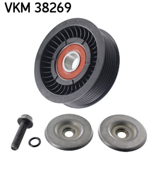 Deflection/Guide Pulley, V-ribbed belt - VKM 38269 SKF