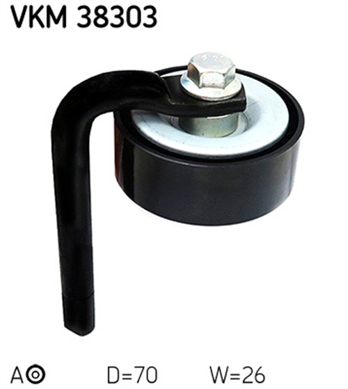 Belt Tensioner, V-ribbed belt - VKM 38303 SKF