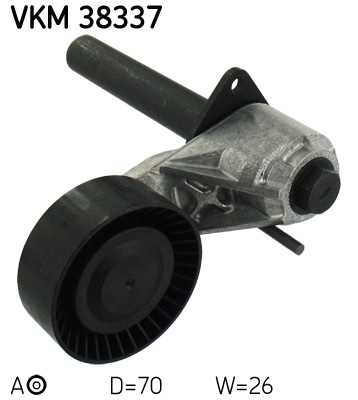 Belt Tensioner, V-ribbed belt - VKM 38337 SKF