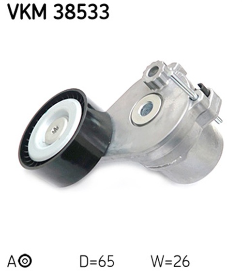 Belt Tensioner, V-ribbed belt - VKM 38533 SKF