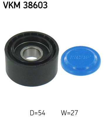 Deflection/Guide Pulley, V-ribbed belt - VKM 38603 SKF
