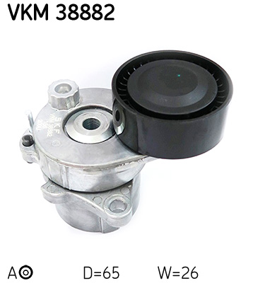 Belt Tensioner, V-ribbed belt - VKM 38882 SKF