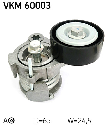 Belt Tensioner, V-ribbed belt - VKM 60003 SKF