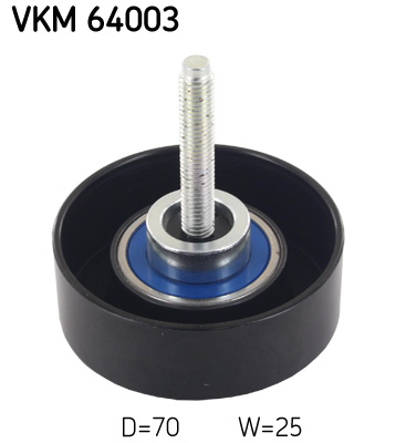 Deflection/Guide Pulley, V-ribbed belt - VKM 64003 SKF