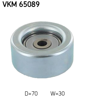 Deflection/Guide Pulley, V-ribbed belt - VKM 65089 SKF