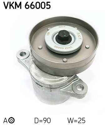 Belt Tensioner, V-ribbed belt - VKM 66005 SKF