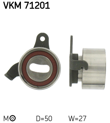 Tensioner Pulley, timing belt - VKM 71201 SKF