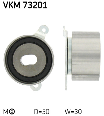 Tensioner Pulley, timing belt - VKM 73201 SKF