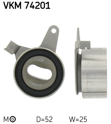 Tensioner Pulley, timing belt - VKM 74201 SKF