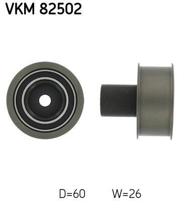 Deflection/Guide Pulley, timing belt - VKM 82502 SKF