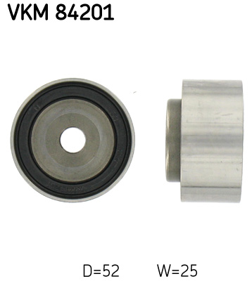 Deflection/Guide Pulley, timing belt - VKM 84201 SKF