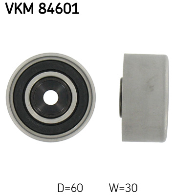 Deflection/Guide Pulley, timing belt - VKM 84601 SKF