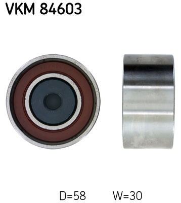 Deflection/Guide Pulley, timing belt - VKM 84603 SKF